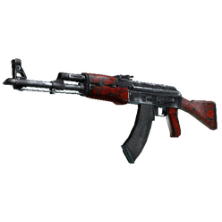AK-47 Rouge stratifié