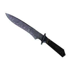 Couteau classique  Acier bleui