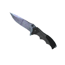 Couteau de nomade  Acier bleui