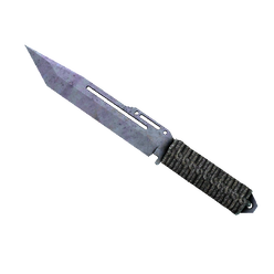 Couteau en paracorde  Acier bleui
