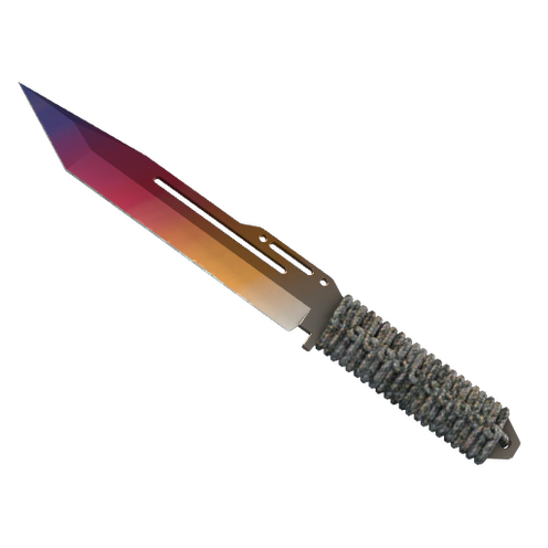 Couteau en paracorde Dégradé