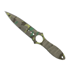 Couteau squelettique Forêt boréale