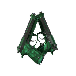 Dual Berettas Malachite polie