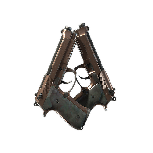 Dual Berettas Rosé nacré