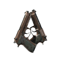 Dual Berettas Rosé nacré