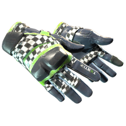 Gants de moto Ligne d'arrivée