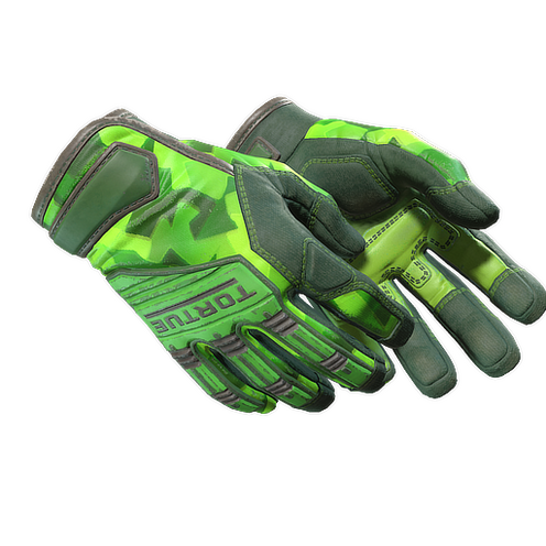 Gants de spécialiste Polycam citron vert