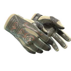 Gants de sport Creme Pinstripe