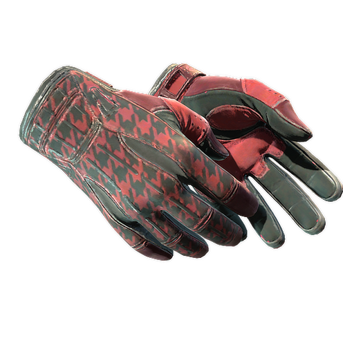 Gants de sport Shemagh rouge