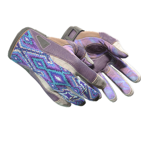 Gants de sport Violet Beadwork