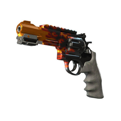 Revolver R8 Flamme